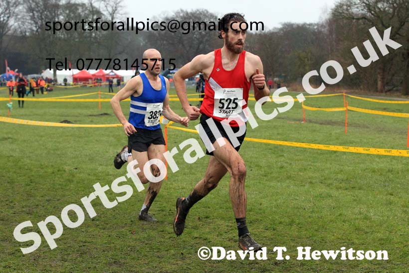Senior Mens 2023 Northern Cross Country Champs., Witton Park, Blackburn. Photo: David T. Hewitson/Sports for All Pics